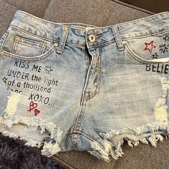 ZCO Jean Shorts Unique ORIG $42 - Picture 1 of 9